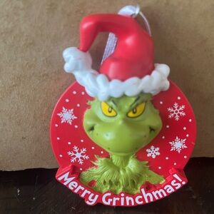 The Grinch “Merry Grinchmas” Christmas Ornament